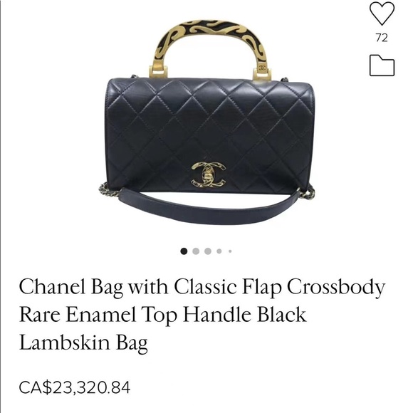 Chanel Most Wanted Princess Enamel Calfskin Bag - Picture 15 of 15